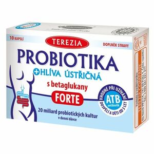 TEREZIA Probiotika + hlíva ústřičná s betaglukany FORTE 10 kapslí obraz