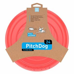 PITCHDOG Pěnový létající disk pro psy červený 24 cm obraz