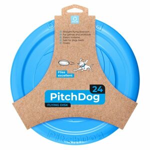 PITCHDOG Pěnový létající disk pro psy modrý 24 cm obraz