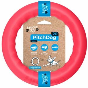PITCHDOG Ring pěnový kruh pro psy červený 1 ks, Velikost: 28 obraz
