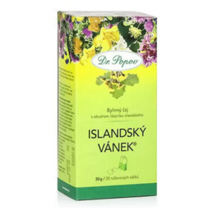 DR. POPOV Islandský vánek bylinný čaj 20 sáčků obraz