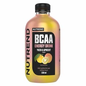 NUTREND BCAA energy drink yuzu a meruňka 330 ml obraz
