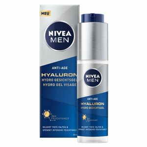 NIVEA Men Hyaluron Pleťový gel pro muže Hydro 50 ml obraz