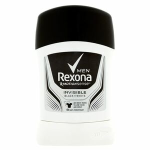 REXONA Men Invisible Black&White tuhý deodorant 50 ml obraz