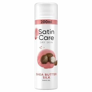 GILLETTE Satin Care Shea Butter Silk Gel na holení 200 ml obraz