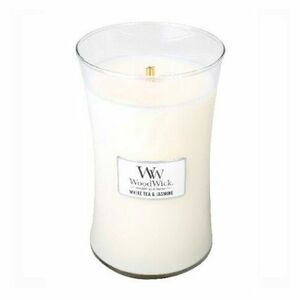 WOODWICK Vonná svíčka váza velká White Tea & Jasmine 609, 5 g obraz