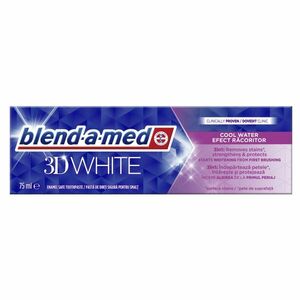 BLEND-A-MED Zubní pasta 3D White Cool Water 75 ml obraz