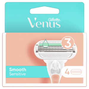 Gillette Venus Sensitive Smooth náhradní břity 4 ks 4 ks obraz