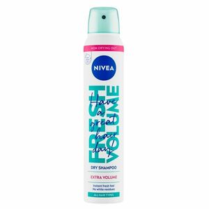 NIVEA Fresh & Extra Volume Suchý šampon pro všechny typy vlasů 200 ml obraz