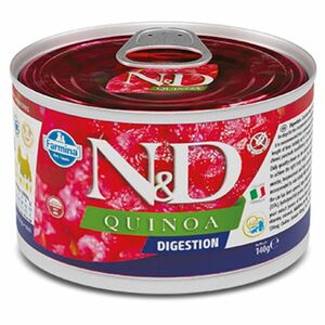 N&D Quinoa digestion lamb & fennel adult mini pro malá plemena psů 140 g obraz