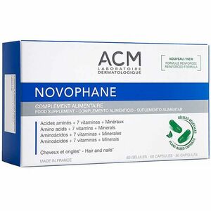 ACM Novophane Vitaminy a minerály pro podporu kvality vlasů a nehtů 60 kapslí obraz