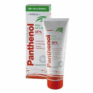 MEDPHARMA Panthenol 10% Sensitive tělové mléko 200+30 ml ZDARMA obraz