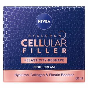 NIVEA Remodelační noční krém Hyaluron Cellular Filler 50 ml obraz