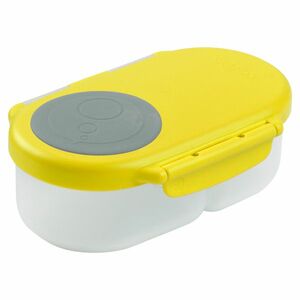B.BOX Svačinový box malý žlutý/šedý 350 ml obraz