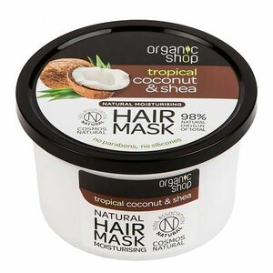 ORGANIC SHOP Hydratační vlasová maska Kokos a Bambucké máslo 280 ml obraz