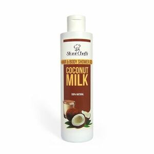 HRISTINA Přírodní sprchový gel na vlasy a tělo kokosové mléko 250 ml obraz
