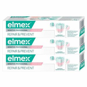 Elmex Zubní pasta Sensitive Professional 3 x 75 ml obraz