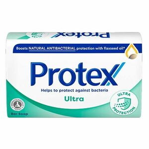 PROTEX Ultra Tuhé mýdlo s přirozenou antibakteriální ochranou 90 g obraz