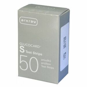 GLUCOCARD S Test Strips testovací proužky 50 kusů obraz
