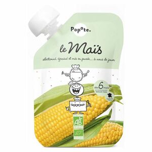 POPOTE Zeleninová kapsička sladká kukuřice od 6.měsíců BIO 120 g obraz