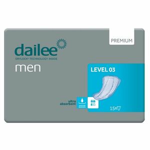 DAILEE Men premium Level 3 inkontinenční vložky 15 kusů obraz