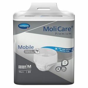 MOLICARE Mobile 10 kapek inkontinenční kalhotky vel. M 14 kusů obraz
