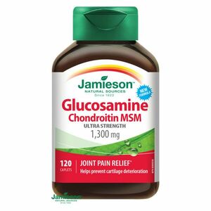 JAMIESON Glukosamin Chondroitin MSM 1300mg 120 tablet obraz