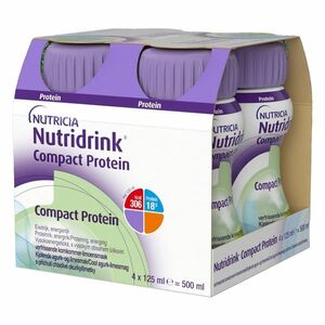 NUTRIDRINK Compact protein příchuť chladivého okurky a limetky 4 x 125 ml obraz