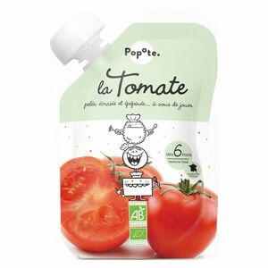 POPOTE Zeleninová kapsička rajče od 6.měsíců BIO 120 g obraz