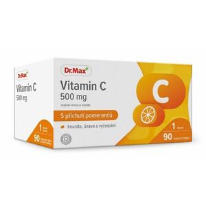 Dr. Max Vitamin C 500 mg 90 žvýkacích tablet obraz