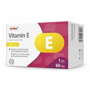Dr. Max Vitamin E 200 I.U. 60 kapslí obraz