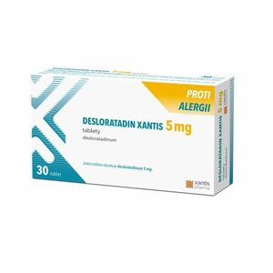 Desloratadin Xantis 5 mg 30 tablet obraz