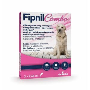 Fipnil Combo 268/241.2 mg spot-on Dog L 3x2, 68 ml obraz