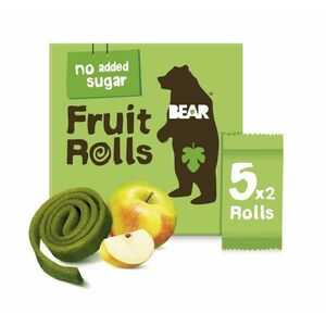 BEAR Fruit Rolls jablko ovocné rolované plátky 5x20 g obraz