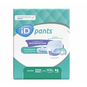 iD Pants Bariatric XXL Super plenkové kalhotky navlékací 12 ks obraz