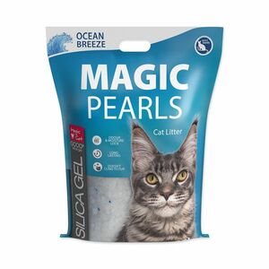 Magic Litter Pearls Ocean Breeze kočkolit 16 l obraz