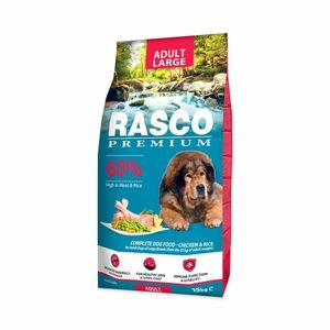 Rasco Premium Adult Large Kuře s rýží granule 15 kg obraz
