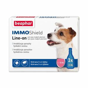 Beaphar Immo Shield pes S 3×1, 5 ml obraz