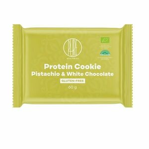 BrainMax Pure Protein Cookie Pistácie & bílá čokoláda BIO 60 g obraz