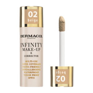 Dermacol Infinity make-up a korektor 02 beige 20 g obraz