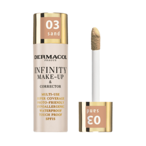Dermacol Infinity make-up a korektor 03 sand 20 g obraz