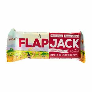 Wholebake Flapjack ovesný bezlepkový malina-jablečná šťáva 80 g obraz