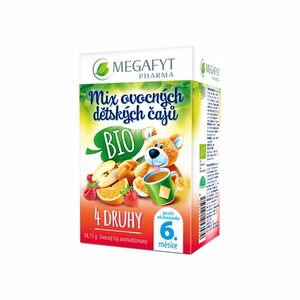 Megafyt MIX ovocných dětských čajů BIO 4x5 sáčků obraz