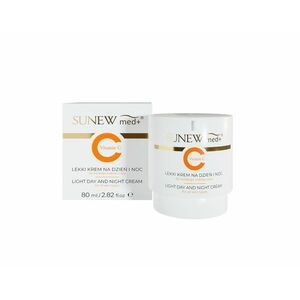 SunewMed+ Lehký krém na den a noc s vitaminem C 80 ml obraz