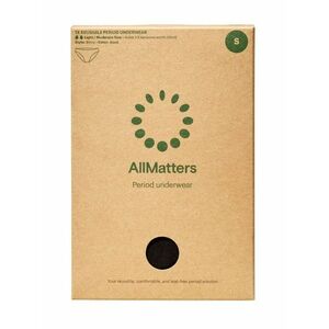 AllMatters Menstruační kalhotky - bikiny vel. S 1 ks černé obraz