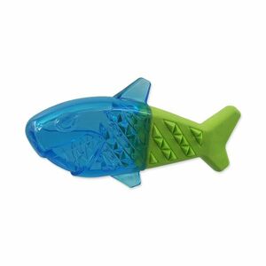 Dog Fantasy Chladicí hračka žralok zeleno-modrý obraz