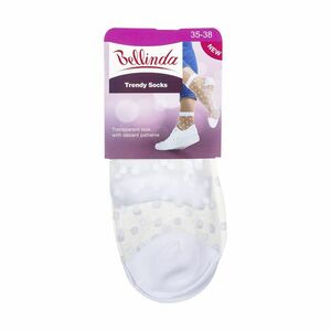 Bellinda Dámské punčochové ponožky s puntíky vel. 35/38 1 pár bílé obraz