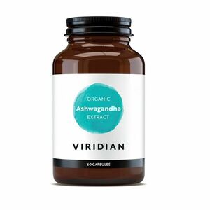 Viridian Ashwagandha Extract Organic 60 kapslí obraz