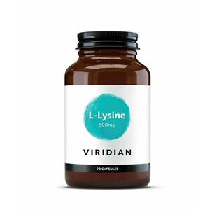Viridian L-Lysine 500 mg 90 kapslí obraz