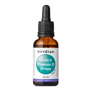 Viridian Viridikid Vitamin D 400 IU kapky 30 ml obraz